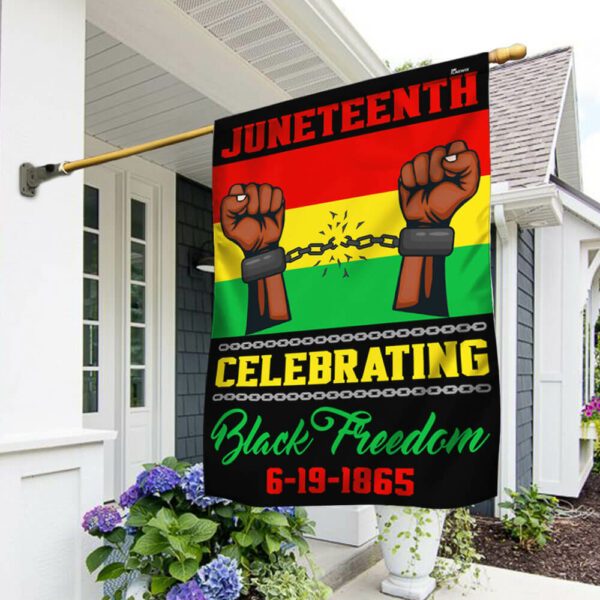 Juneteenth Celebrating Black Freedom Independence Day Flag MLN2866F