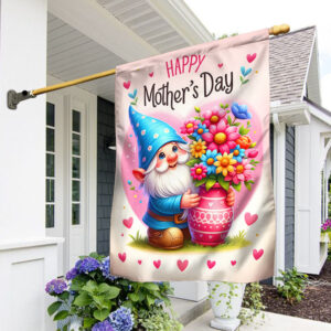 Mother's Day Gnome Flowers Mom Flag TQN2912F