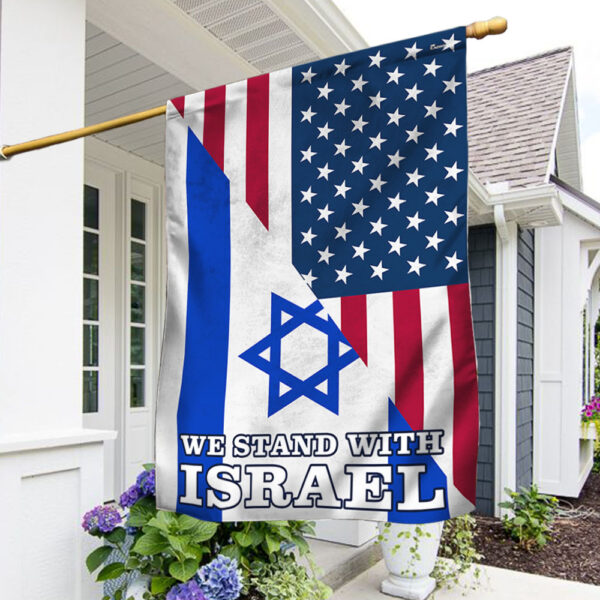 We Stand With Israel American Flag TPT1878F
