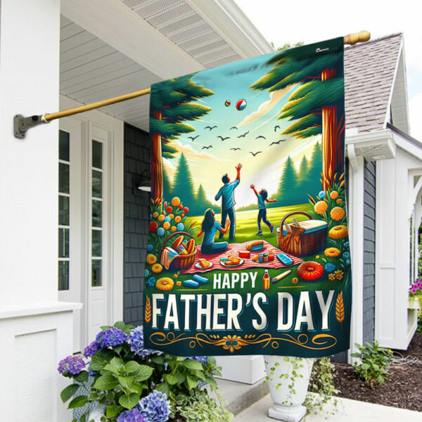 Happy Father's Day Flag MLN2855F