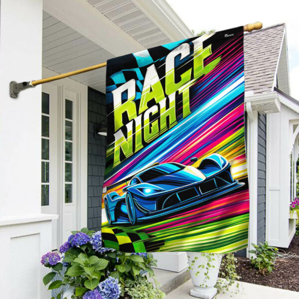 Racing Summer Night Flag TQN2863F