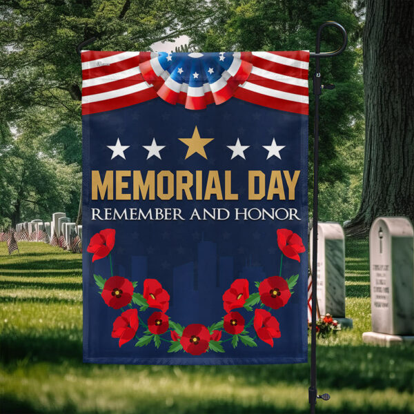 Memorial Day Remember And Honor Flag TQN2949F