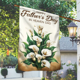 FLAGWIX Happy Father's Day In Heaven Dad Flag TQN2858F