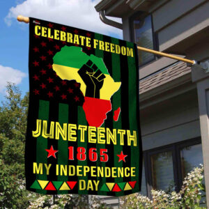 FLAGWIX Juneteenth Celebrate Black Freedom June 19th 1865 Independence Day Flag MLN2859F