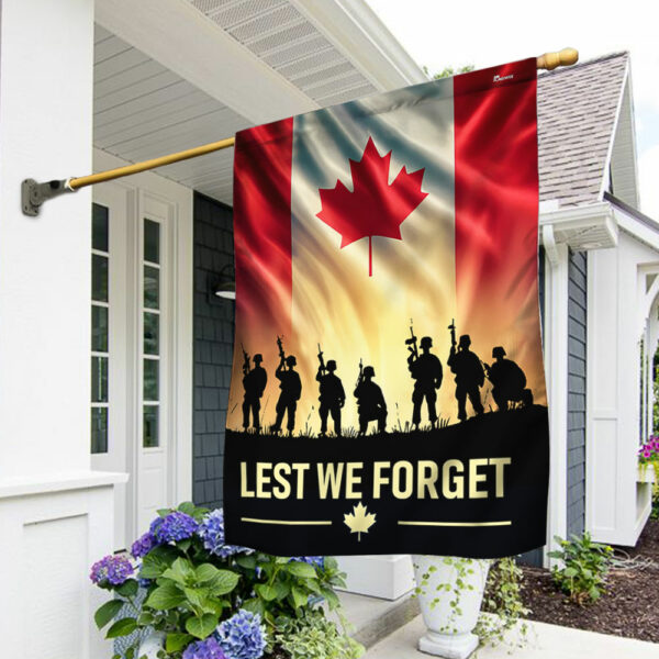 Remembrance Day Canada Lest We Forget Canadian Flag TQN3007F