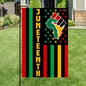 FLAGWIX Juneteenth African Fist American Flag MLN2853F