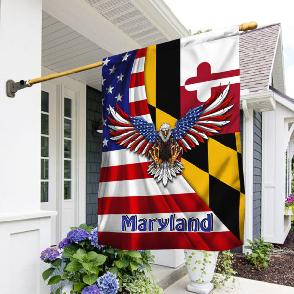 Maryland Eagle Flag MLN2943Fv1