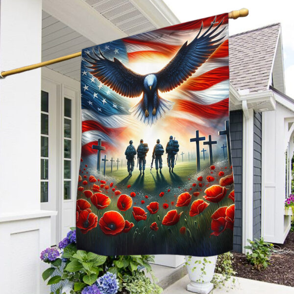 Memorial Day Honor The Fallen Veteran Flag TQN2847F