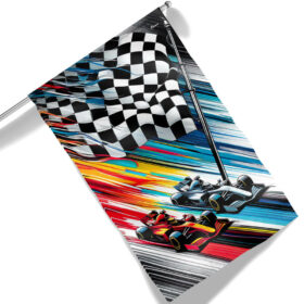 FLAGWIX Racing Car Flag TQN2862F