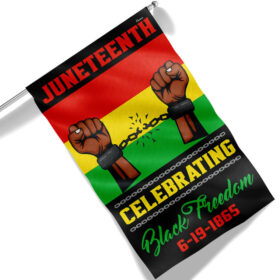 FLAGWIX Juneteenth Celebrating Black Freedom Independence Day Flag MLN2866F
