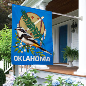 FLAGWIX Oklahoma Scissor-tailed Flycatcher Bird Flag MLN2435F 