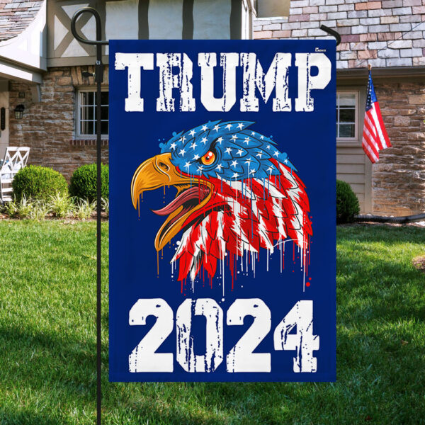 Trump 2024 Take America Back Eagle Flag MLN3190F
