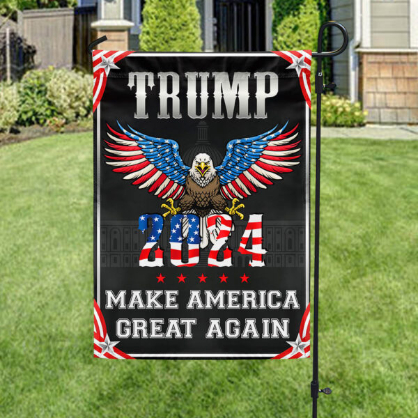 Trump 2024 Make America Great Again Eagle Flag MLN3187F