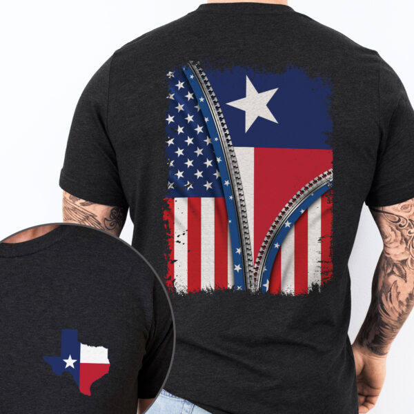 Texas Patriot American T-Shirt MLN3075TS