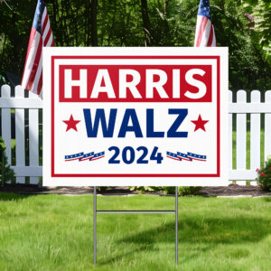 Harris Walz 2024 Yard Sign TQN3648YS