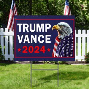 Trump Vance 2024 Eagle Yard Sign MLN3698YS