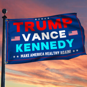 Trump Vance Kennedy Make America Healthy Again Grommet Flag MLN4001GF