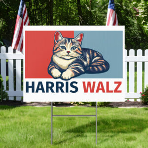 Harris Walz 2024 Yard Sign TQN3766YS